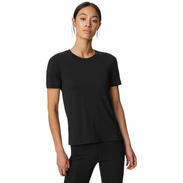 M&S Goodmove women's fitted t-shirt Black size 12, imported from the UK