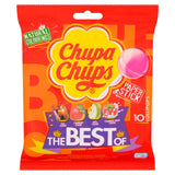 Chupa Chup assorted flavour lollipops pack of 10 - British product