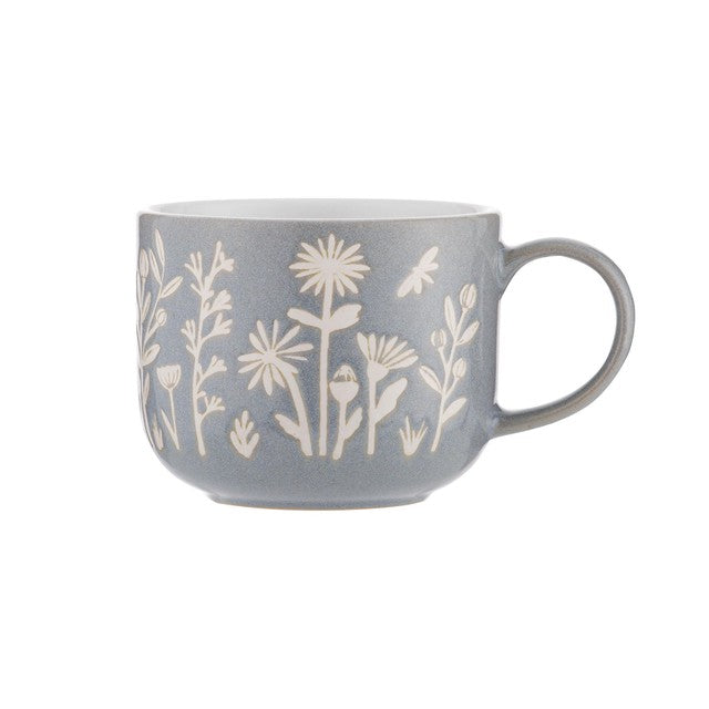 Rayware Blue Daisy mug 400ml, imported from the UK