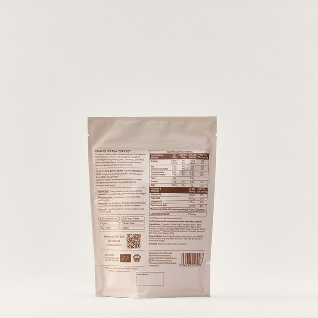 DIRTEA Mushroom Coffee 150g - British product