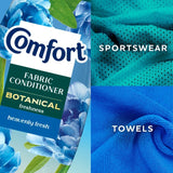 Comfort Botanical fabric conditioner Heavenly Fresh 86 washes - British product