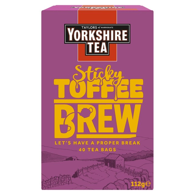 Yorkshire Tea Sticky Toffee Pudding Brew black tea, UK version