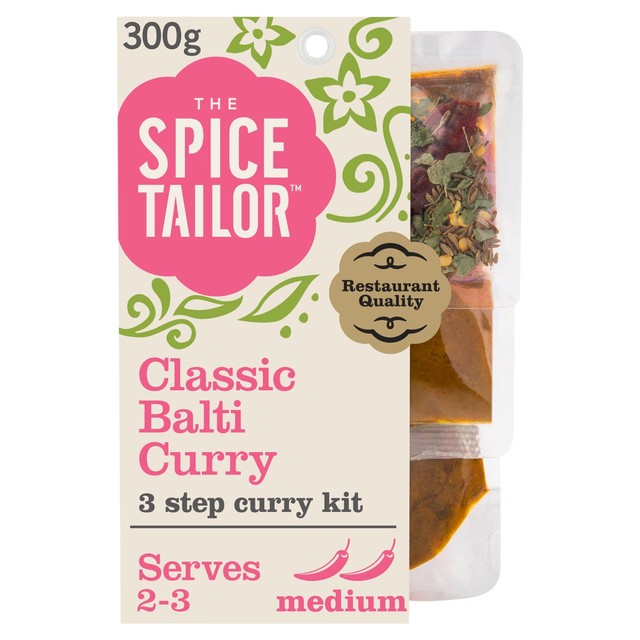 The Spice Tailor Balti curry sauce kit 300g (British brand)
