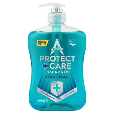 M&S Astonish Protect & Care Anti Bacterial Handwash Original Hand Wash 600ml- Buy online at McGrocer