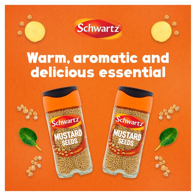Schwartz yellow mustard seeds 48g (British brand)