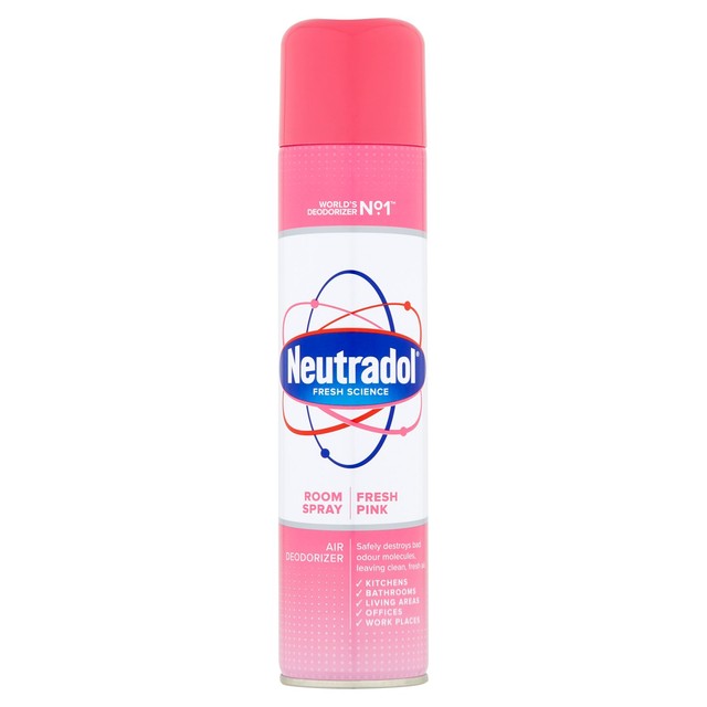 Neutradol Room Spray Fresh Pink 300ml, imported from the UK