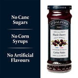 St Dalfour black cherry fruit spread 284g (British brand)