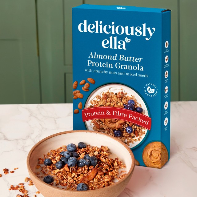 Deliciously Ella Almond Butter Protein Granola 350g - British product