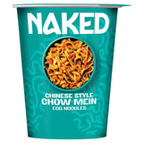 Naked Noodle Chow Mein pot noodle 78g, imported from the UK