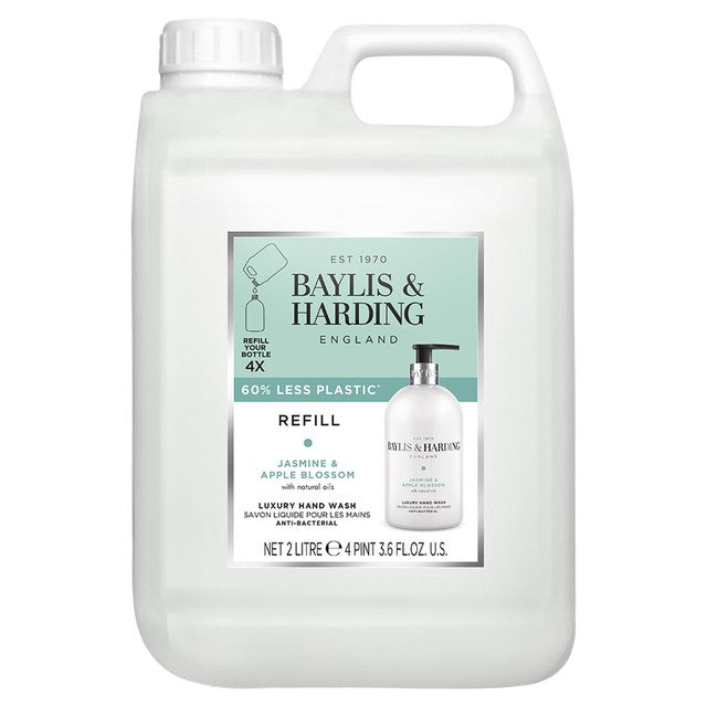 Baylis & Harding Jasmine & Apple Blossom hand wash refill 2L - British product