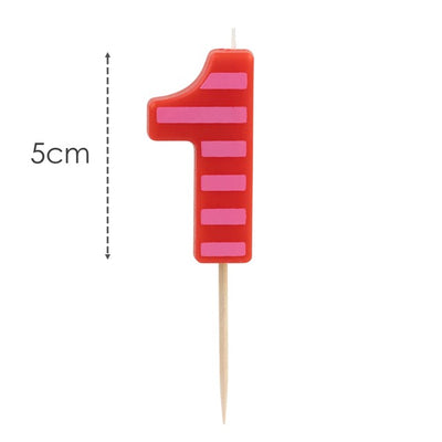 M&S Talking Tables Table Fun Number 1 Candle- Buy online at McGrocer
