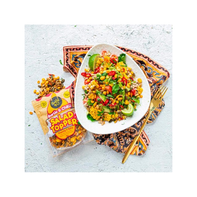 Good4U Salad Topper Garlic Chilli 125g, UK version