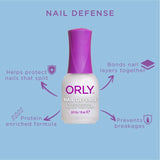 Orly nail defense base coat, imported from the UK