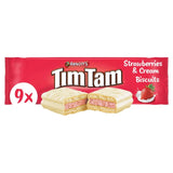 Tim Tam strawberries and creme biscuits - British product