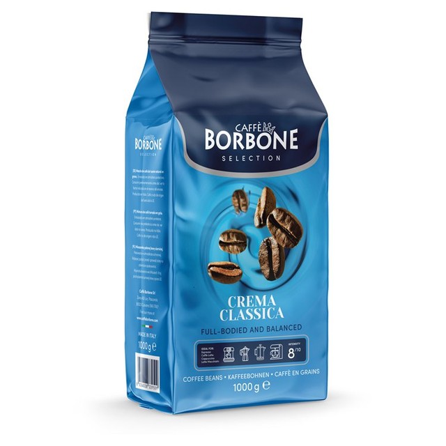Caffe Borbone Crema Classica Intensity 8 coffee beans 1kg - British product