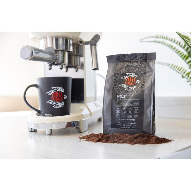Tiki Tonga Blend No.2 ground coffee 227g (British brand)