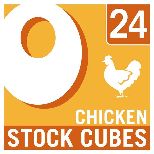 Oxo chicken stock cubes 142g, imported from the UK
