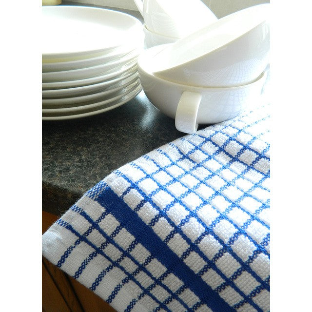 Samuel Lamont tea towel blue 70cm, imported from the UK
