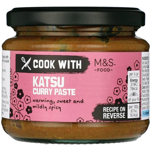 M&S Katsu Curry Paste 190g - British product