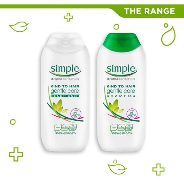 Simple Gentle Care Shampoo 200ml (British brand)
