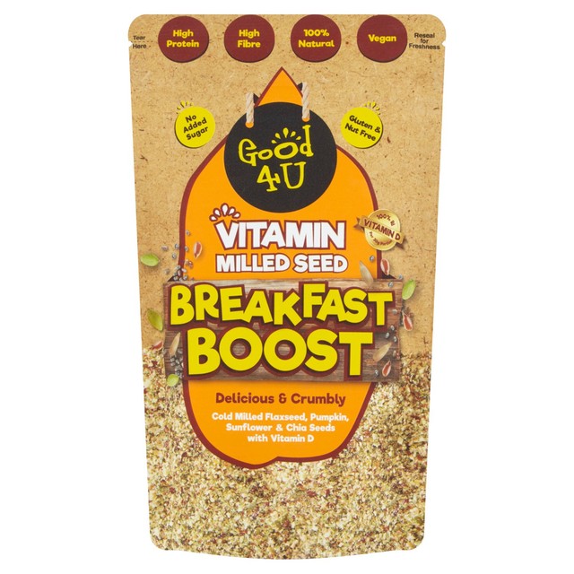 Good4U Milled Seed Breakfast Boost 300g, UK version