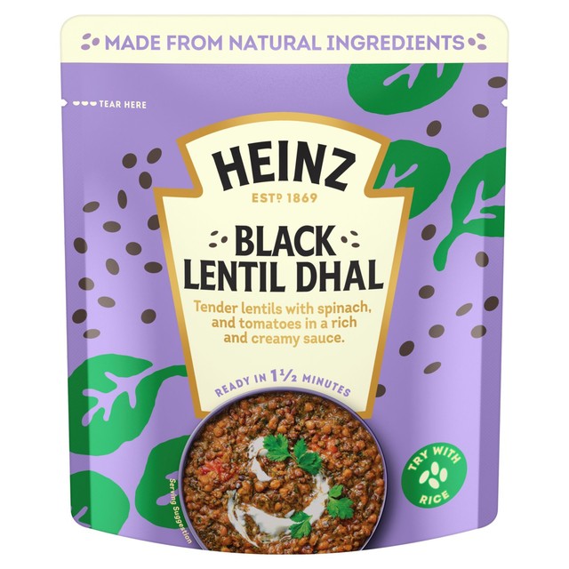 Heinz lentil dahl 250g ready meal, UK version