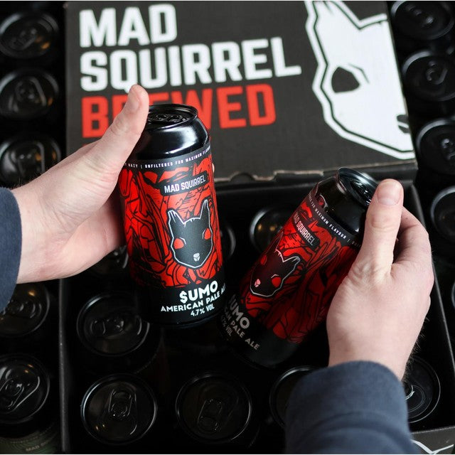 Mad Squirrel Sumo American Pale Ale 440ml, imported from the UK