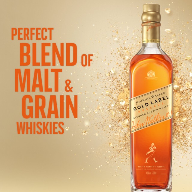 Johnnie Walker Gold Label Reserve Blended Scotch Whisky 70cl, UK version