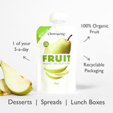 Clearspring organic pear puree pouch - British product