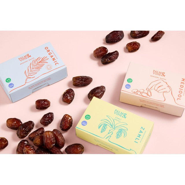 Palm & Vine Zamli Dates box, UK version