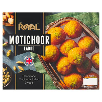 Sainsburys Royal Motichoor Ladoo x12 500g- Buy online at McGrocer