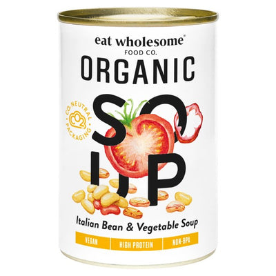 M&S Organic Bean and Vegetable Soup 400g- Buy online at McGrocer