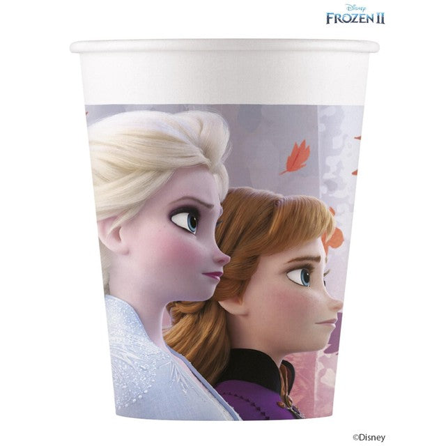Disney Frozen Frozen 2 Elsa & Anna paper cups 8 pack - British product