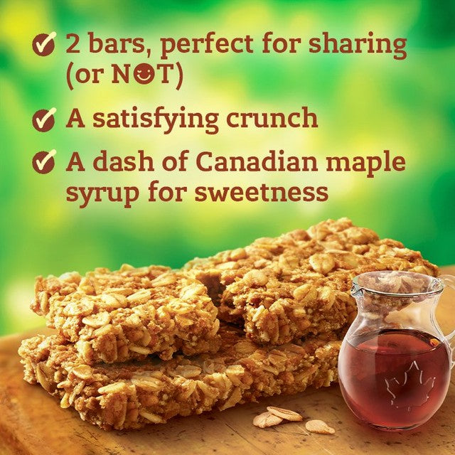 Nature Valley maple syrup cereal bars 5 x 42g, imported from the UK