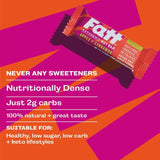Fatt apple cinnamon nut bar 30g - British product