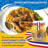 Grey Poupon whole grain mustard with white wine 210g, UK version