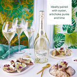 Perrier Jouet Blanc de Blanc Champagne 75cl, imported from the UK