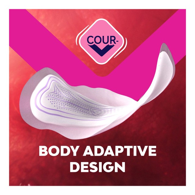 Bodyform ultra normal sanitary towels with wings, 14 pack - British product