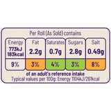 Ocado white deli rolls 4 pack, imported from the UK