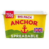 Anchor spreadable butter and rapeseed oil blend 750g - British product