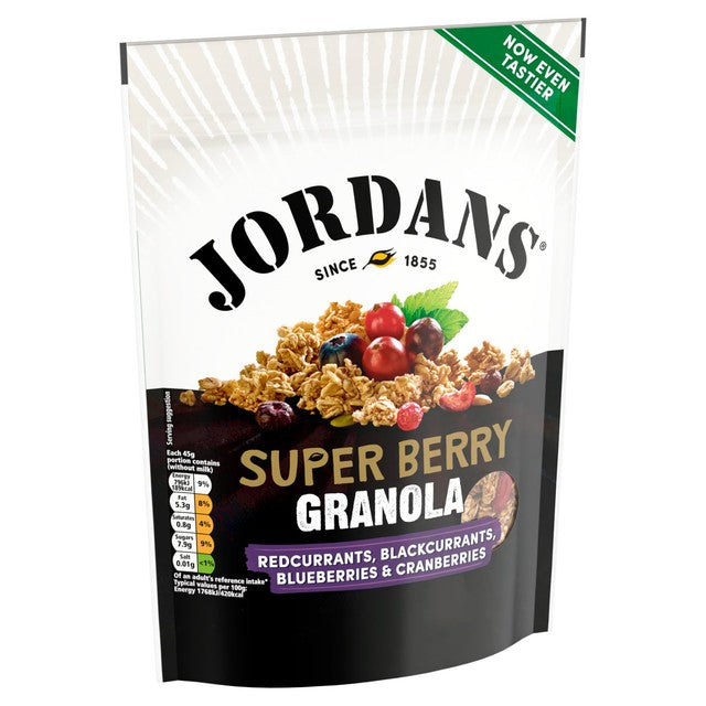 Jordans Super Berry Granola Breakfast Cereal 500g, UK version