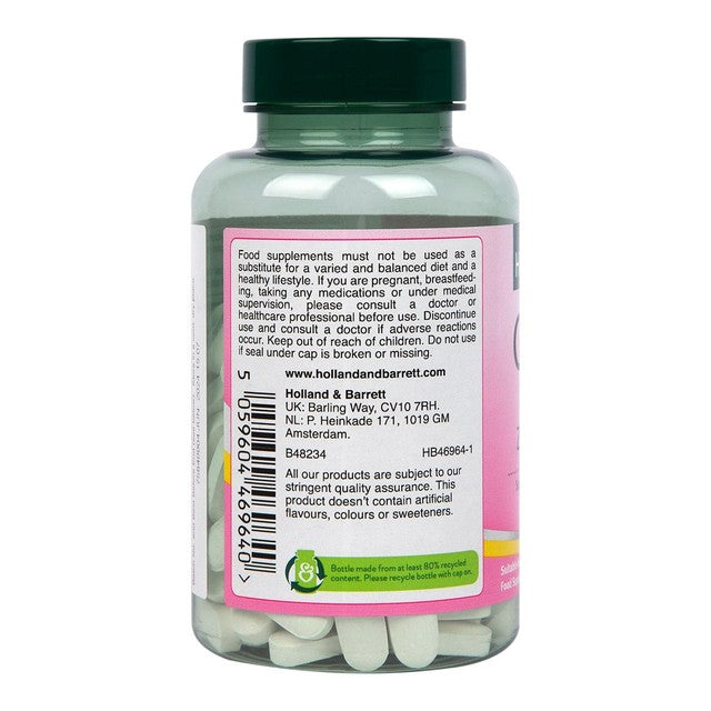 Holland & Barrett calcium magnesium vitamin D zinc tablets 120 pack, UK version