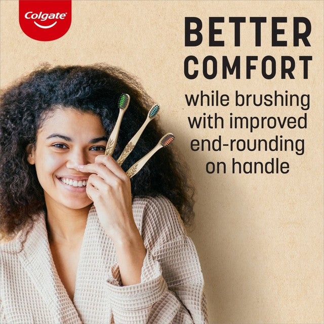 Colgate Bamboo Charcoal Soft Manual Toothbrush - British product