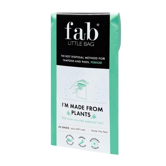 FabLittleBag sanitary disposal bags Starter Plus Pack 45 pack - British product