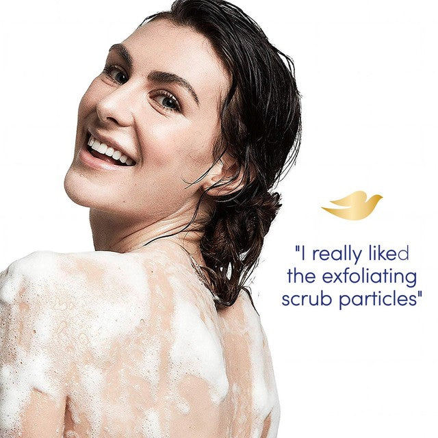 Dove Gentle Scrub Advanced Care Body Wash 225ml - British product