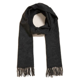 M&S mens Autograph cashmere scarf in charcoal mix, imported from the UK