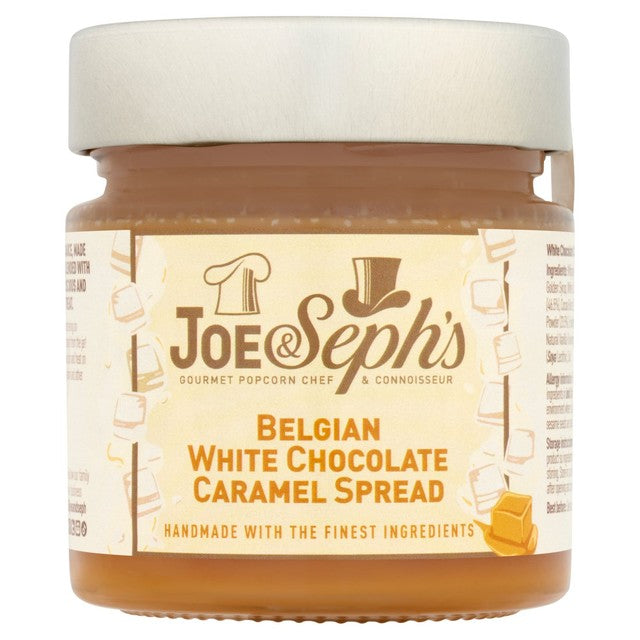 Joe Sephs white chocolate caramel spread 230g, UK version