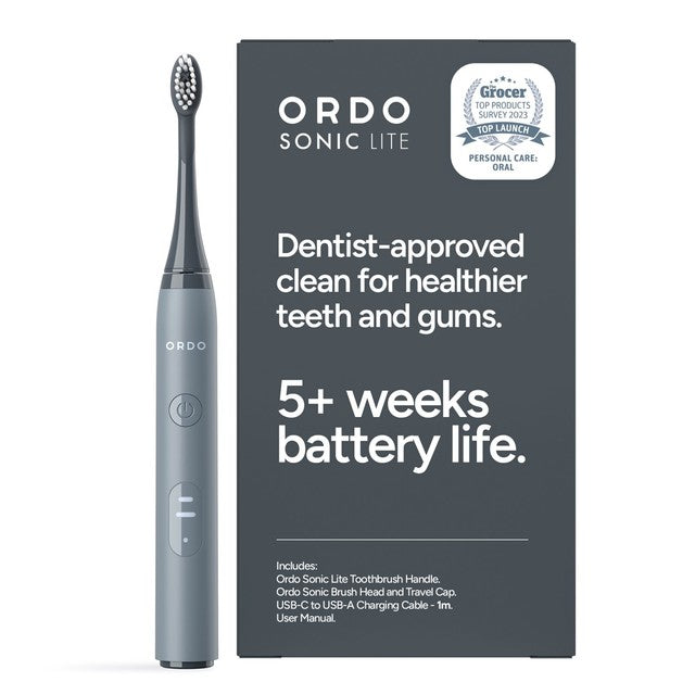 Ordo Electric Toothbrush Stone colour, imported from the UK.