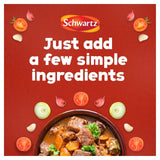 Schwartz beef casserole recipe mix 38g (British brand)