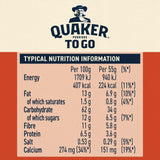 Quaker Cinnamon Cereal Breakfast Bars, imported from the UK